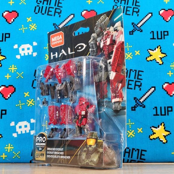 Mega Construx Halo Red Breacher Exosuit 2019 Collectible Building Toy New - Picture 6 of 10